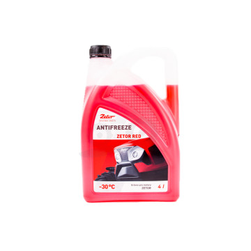 Płyn chłodniczy ZETOR RED -30* /SILNIK ZETOR/  4L