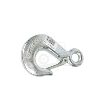 Hak z uchem+ zabezpieczenie DIN 689