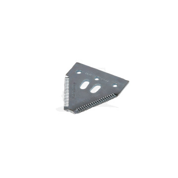 Nożyk kosy 2.7mm  TYP SCHUMACHER , H-80mm, Szer.76mm, otw.6.5mm, rozs.otw.51.5mm, do krawędzi 15mm - paczka 25 sztuk