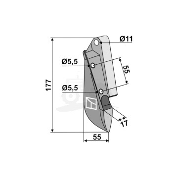 REDLICA SIEWNIKA LEMKEN 3378100 IND