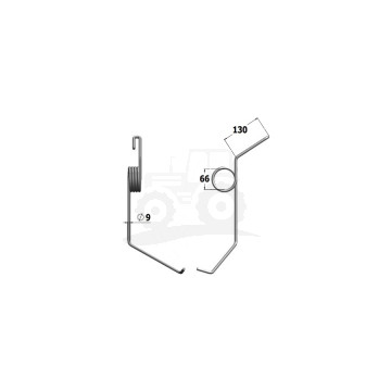 PALEC ZAGARNIAJĄCY TYLNY SIEWNIKA 3537056 IND