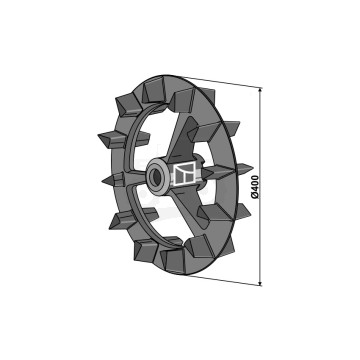 KOŁO WYRÓWNUJĄCE CROSKILL LEWY FI=400MM IND