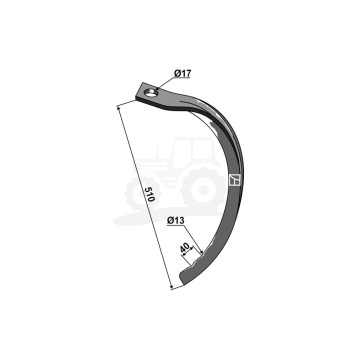 ZĄB SPRĘŻYNOWY DOLNY 101301862 IND