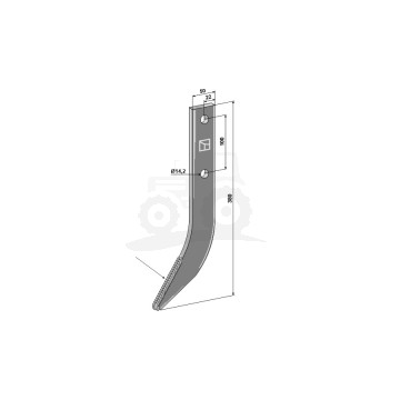 HAK GLEBOGRYZARKI 380MM IND