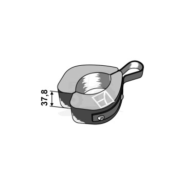 OGRANICZNIK GŁĘBOKOŚCI CZARNY 30MM IND