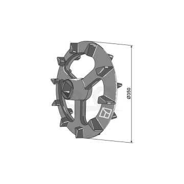 KOŁO WYRÓWNUJĄCE CROSKILL 350MM IND