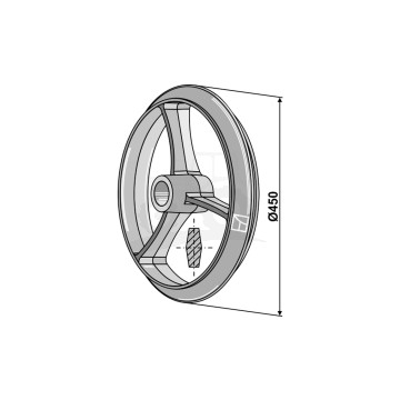 KOŁO CAMBRIDGE 450MM IND