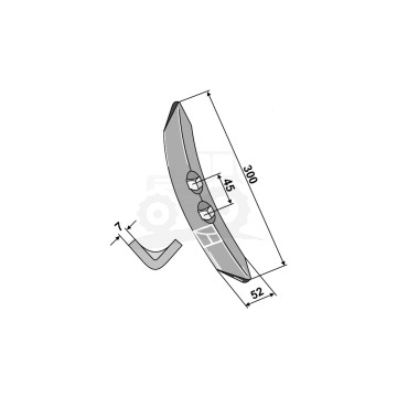 REDLICA KULTYWATORA WIDIA 315X55 IND