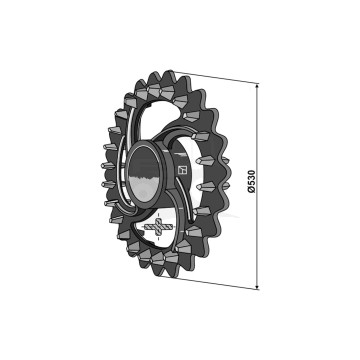 KOŁO WYRÓWNUJĄCE CROSKILL 530MM IND