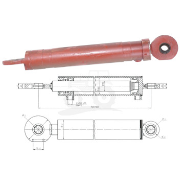 Cylinder 80/50/500