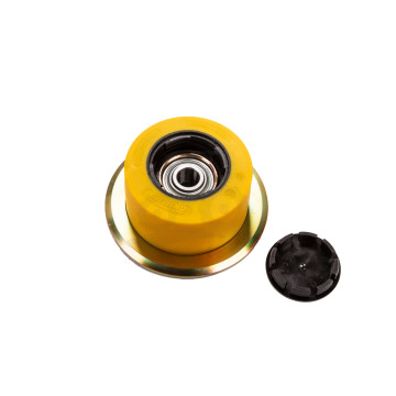 Rolka D95 z kołn. ZÓŁTA z kapslem