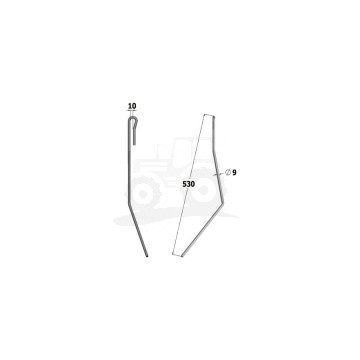 Sprężyna zagarniająca KLI0141