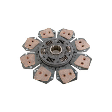 TARCZA SPRZĘGŁA 28/221-214 , 26/221-303,  FI-310mm FREZ 40X45mm 16Z 8 OKŁADZIN LUK