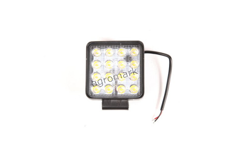 Lampa robocza LED kwadrat  10-30V/4000LM