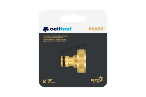 Przyłacze z gwintem wewnętrznym-BRASS Cellfast 52-855