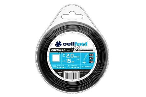 Żyłka tnąca PREMIUM kwadrat Cellfast 35-046