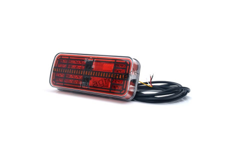 Lampa zespolona tylna W194DD/3 LED 12V/24V (bez F00 i AR) bez oświetlenia tablicy