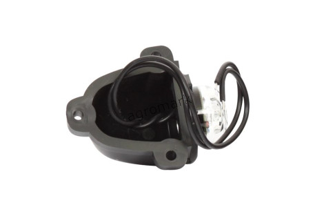 Lampa obrysowa tylna, jednofunkcyjna, 12V-24V + przewody 20cm LgY-S 0,75mm2, diody