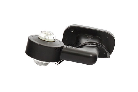 Lampa zespolona obrysowa przednio-tylna prawa, 12V-24V + przewody 23cm LgY-S 0,75mm2, diody