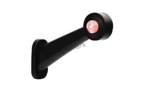 Lampa zespolona obrysowa przednio-tylna prawa, 12V-24V + przewody 21cm LgY-S 0,75mm2, diody