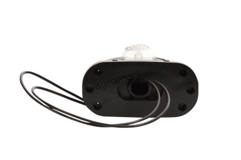 Lampa zespolona obrysowa przednio-tylna prawa, 12V-24V + przewody 33cm LgY-S 0,75mm2, diody