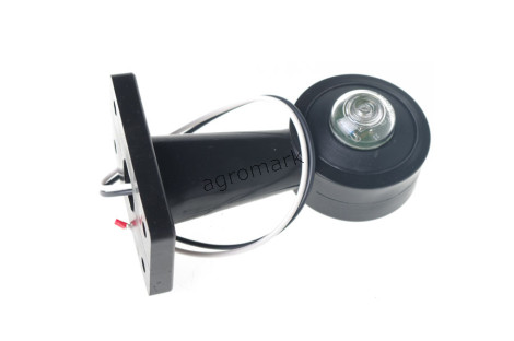 Lampa zespolona obrysowa przednio-tylna prawa, 12V-24V + diody