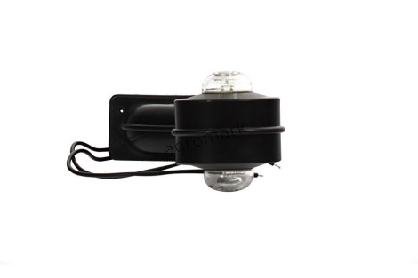 Lampa zespolona obrysowa przednio-tylna lewa, 12V-24V + przewody 25cm LgY-S 0,75mm2, diody