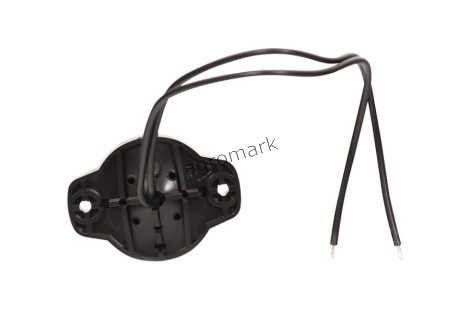 Lampa pozycyjna boczna, jednofunkcyjna, 12V-24V + przewody 22cm LgY-S 0,75mm2, diody