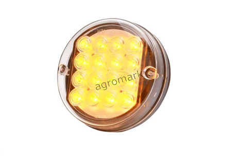 Lampa tylna kierunku jazdy, jednofunkcyjna, 12V + przewody 38cm LgY-S 0,75mm2, diody