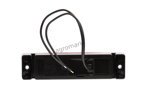 Lampa zespolona obrysowa tylna, 12V-24V + przewody 21cm LgY-S 0,75mm2, diody