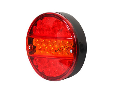 Lampa zespolona tylna, 12V-24V + przewody 200cm YLY-S 4x0,75mm2, diody