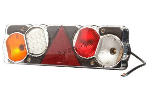 Lampa zespolona tylna lewa, 24V + przewody 60cm YLY-S 6x0,75mm2, diody