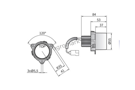 Lampa tylna