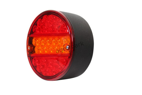 Lampa zespolona tylna, 12V-24V + przewody 200cm YLY-S 4x0,75mm2, diody