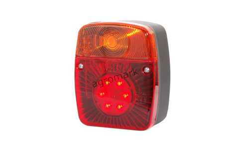 Lampa zespolona tylna, 12V-24V + przewody 200cm YLY-S 4x0,75mm2, diody