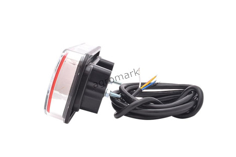 Lampa zespolona tylna prawa, 12V-24V + przewody 190cm YLY-S 5x0,75mm2, diody