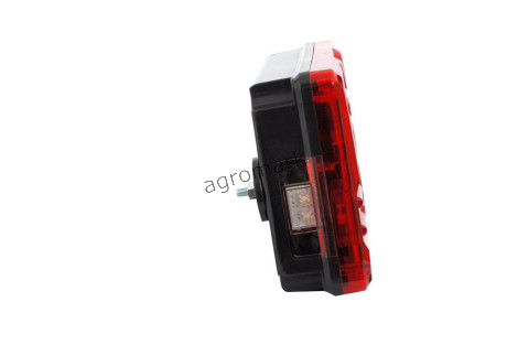 Lampa zespolona tylna prawa, 12V-24V + przewody 195cm YLY-S 4x0,75mm2, diody