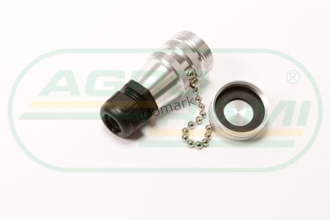 Wtyczka 2P/6-42V obudowa aluminiowa
