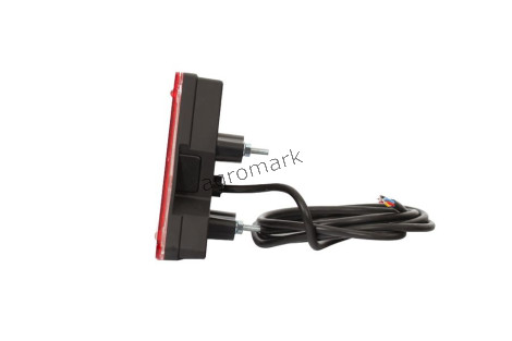 Lampa zespolona tylna prawa, 12V-24V + przewody 185cm YLY-S 5x0,75mm2, diody