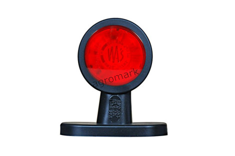 Lampa zespolona obrysowa przednio-tylna, 12V-24V + przewody 32cm LgY-S 0,75mm2, diody