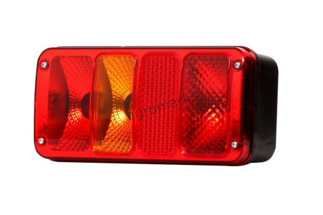 Lampa zespolona tylna z urządzeniem odblaskowym, 12V-24V