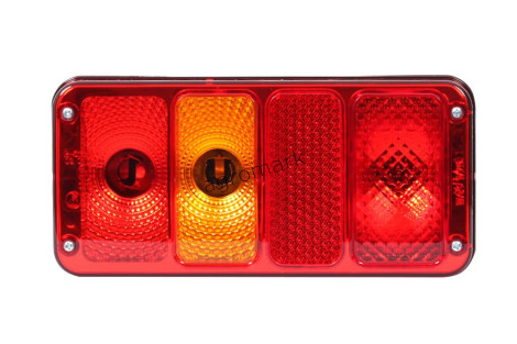 Lampa zespolona tylna z urządzeniem odblaskowym, 12V-24V