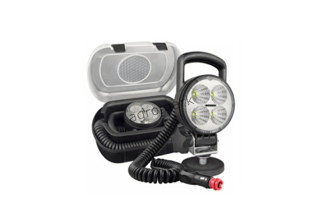 Lampa robocza LED fi 86-35 1000lm 12/24v wtyk. do zapal.