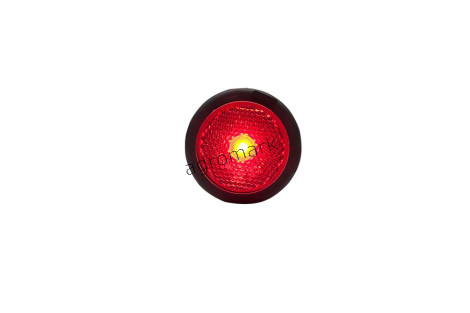 Lampa obrysowa tylna, jednofunkcyjna, 12V-24V + przewody 20cm LgY-S 0,75mm2, diody