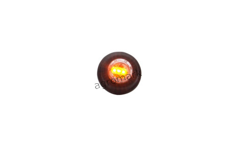 Lampa pozycyjna boczna, 12V-24V + przewody 22cm LgY-S 0,75mm2, diody