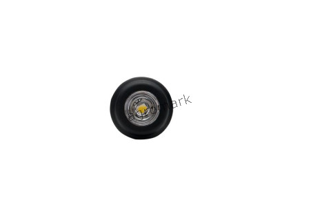 Lampa obrysowa przednia, 12V-24V + przewody 22cm LgY-S 0,75mm2, diody