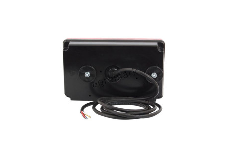Lampa zespolona tylna prawa, 12V-24V + przewody 195cm YLY-S 6x0,75mm2, diody