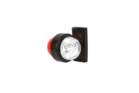 Lampa zespolona obrysowa przednio-tylna, 12V-24V + przewody 40cm LgY-S 0,75mm2, diody