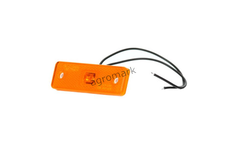 Lampa zespolona pozycyjna boczna, 12V-24V + przewody 22cm LgY-S 0,75mm2