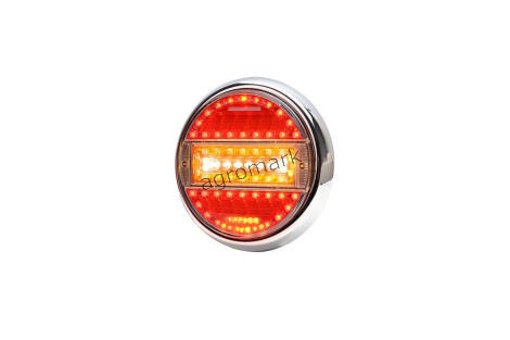 Lampa zespolona tylna, 12V-24V + przewody 200cm YLY-S 6x,075mm2, diody